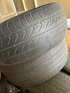 Subaru 215/55R17 Tyres – 2 Good &#43; 2 Drift Tyres – Bargain