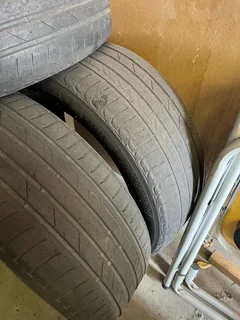 Subaru 215/55R17 Tyres – 2 Good &#43; 2 Drift Tyres – Bargain