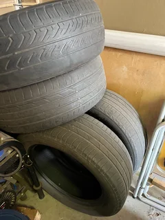 Subaru 215/55R17 Tyres – 2 Good &#43; 2 Drift Tyres – Bargain