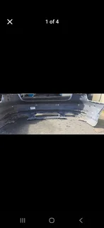 2017 A3 Audi Sedan rear bumper with PDC