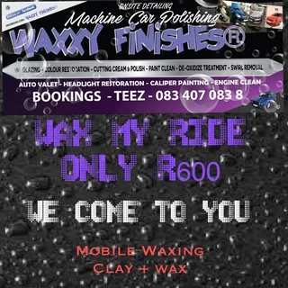 Wax My Ride R600 done onsite