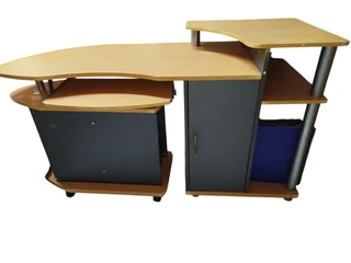 Wooden computer, printer and work desk - R 1500 Valhalla