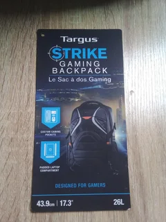 Targus Strike 17.3&#34; Gaming Laptop Backpack - Black / Red