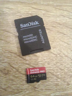 SanDisk Extreme Pro 64GB microSD card