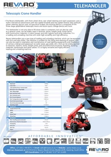 Revaro T-Rex 535-70 Telehandler on special