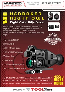 Varotec Henbaker HB400 night vision rifle scope