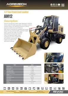 Revaro T-Rex front end loaders Best value for money