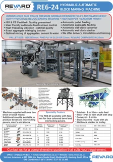 Brick making machine, fully hydraulic automatic, affordable, high output, big profits