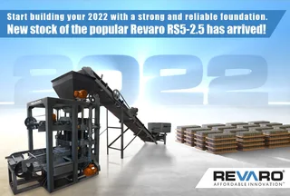 Brick making machines REVARO RS static The most affordable static machine for smaller outputs