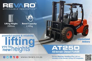 Revaro 2025 Forklifts all terrain in 2,5-3,5 and 5 ton