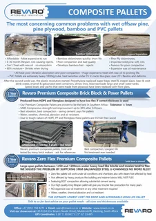 Revaro Premium and Ultra And Fiberglass are the best production pallets With u-channel ZERO flex