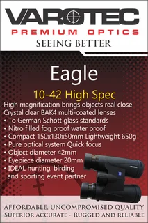 Binoculars Varotec Sports Optics Zoom Variable 10-20x50