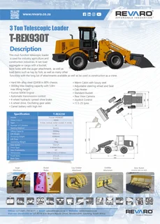 2024 Revaro T-Rex front end loaders