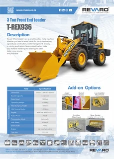 2024 Revaro T-Rex front end loaders