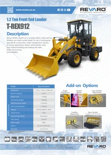 2024 Revaro T-Rex front end loaders