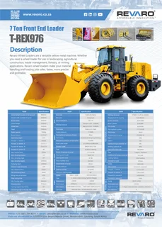 2024 Revaro T-Rex front end loaders