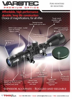 Varotec  Scopes are made in the same factories as big brands Saving you money with best backup