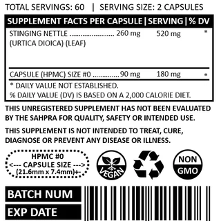STINGING NETTLE CAPSULES