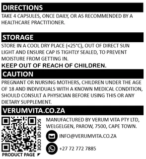 Turmeric capsules (120 capsules | 30 day supply)