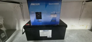 Mecer 1kva Solar Inverter & Mecer 200ah Lifepo Lithium Battery