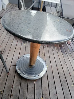 Table Outside Marble Top
