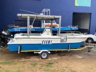 Deck Boat - Tri Hull For Sale