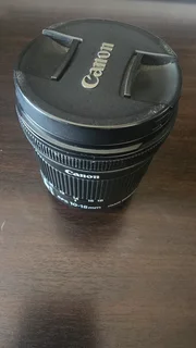 Canon EFS 10-18mm wide angle lens