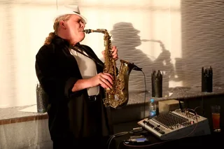 Birthday Saxophonist