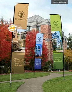 Sharkfin Banners Flags