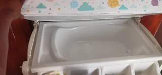 Baby bath and changer