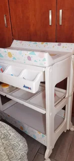 Baby bath and changer