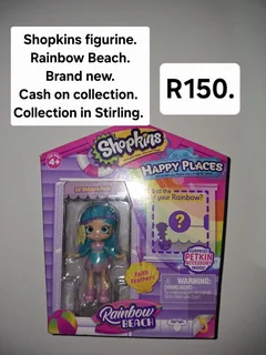 Shopkins Doll Rainbow Beach - Faith Feathers. Brand new, sealed. R150.