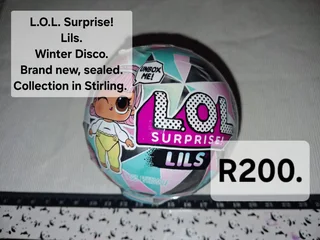 LOL Dolls.  Brand new and sealed. R200 each.