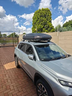 Extra Large (720L) Roof Rack With Two Universal Roof Rail Cross bars. Better Than Thule!
