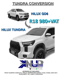 Toyota Hilux Tundra Conversation - Gd6 To Tundra Upgrade - R18980&#43;vat