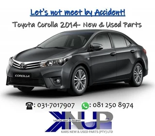 Toyota Corolla 2014- New & Used Parts from R195