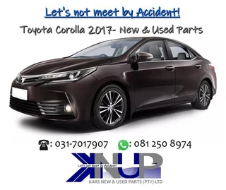 Toyota Corolla 2017- New & Used Parts from R195