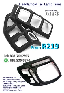 Headlamp & Tail lamp Trims from R219
