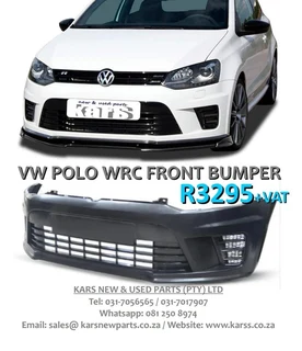VW Polo WRC Front bumper - R3295+vat