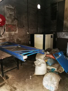 LAST FEW MACHINES LEFT OF PLASTICS PLANT