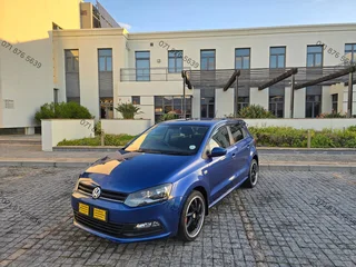 Blue Volkswagen Polo Vivo Hatch 1.4 Trendline with 117000km available now!