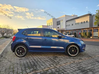 Blue Volkswagen Polo Vivo Hatch 1.4 Trendline with 117000km available now!