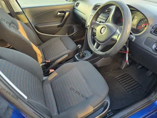 Blue Volkswagen Polo Vivo Hatch 1.4 Trendline with 117000km available now!
