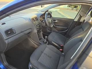 Blue Volkswagen Polo Vivo Hatch 1.4 Trendline with 117000km available now!