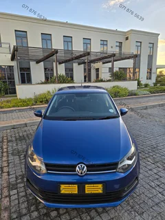 Blue Volkswagen Polo Vivo Hatch 1.4 Trendline with 117000km available now!