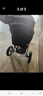 High Clearance Baby Stroller/Pram   3 large wheels
