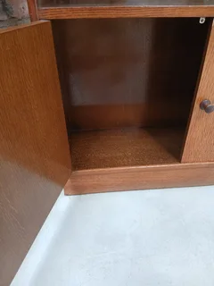 Herbert E Gibbs vintage 1930&#39;s teak bookcase