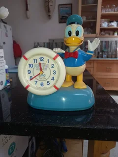 Disney Donald Duck Marine Club Lorus Talking Alarm Clock