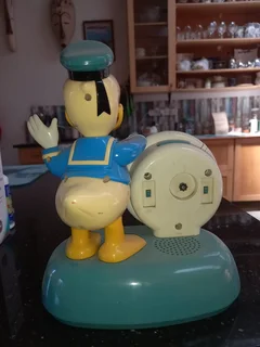 DISNEY DONALD DUCK Marine Club Lorus TALKING Alarm Clock