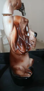 ‘The Last Shot’ Windup Basset Musical Hound Dog Carafe
